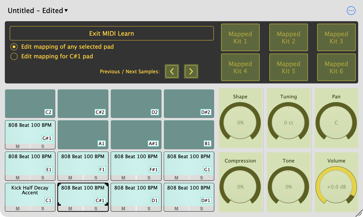 MIDI Learn