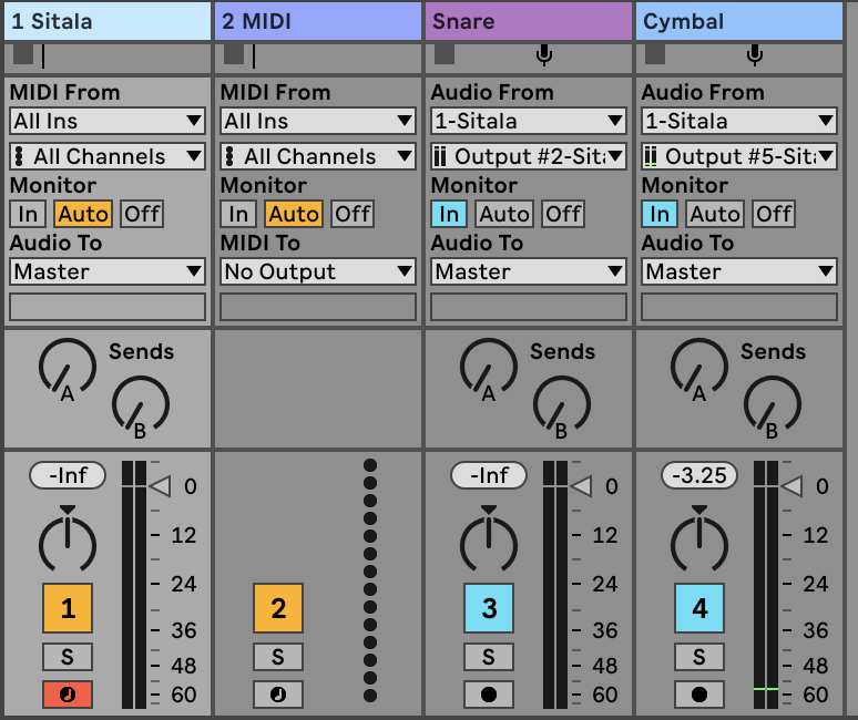 Live tracks